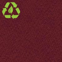 Recycled burgundy felt paper
