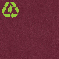 Recycled burgundy smooth paper