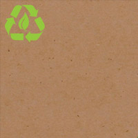 Recycled kraft paper