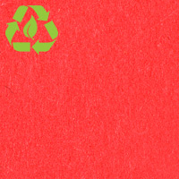 Recycled red smooth paper